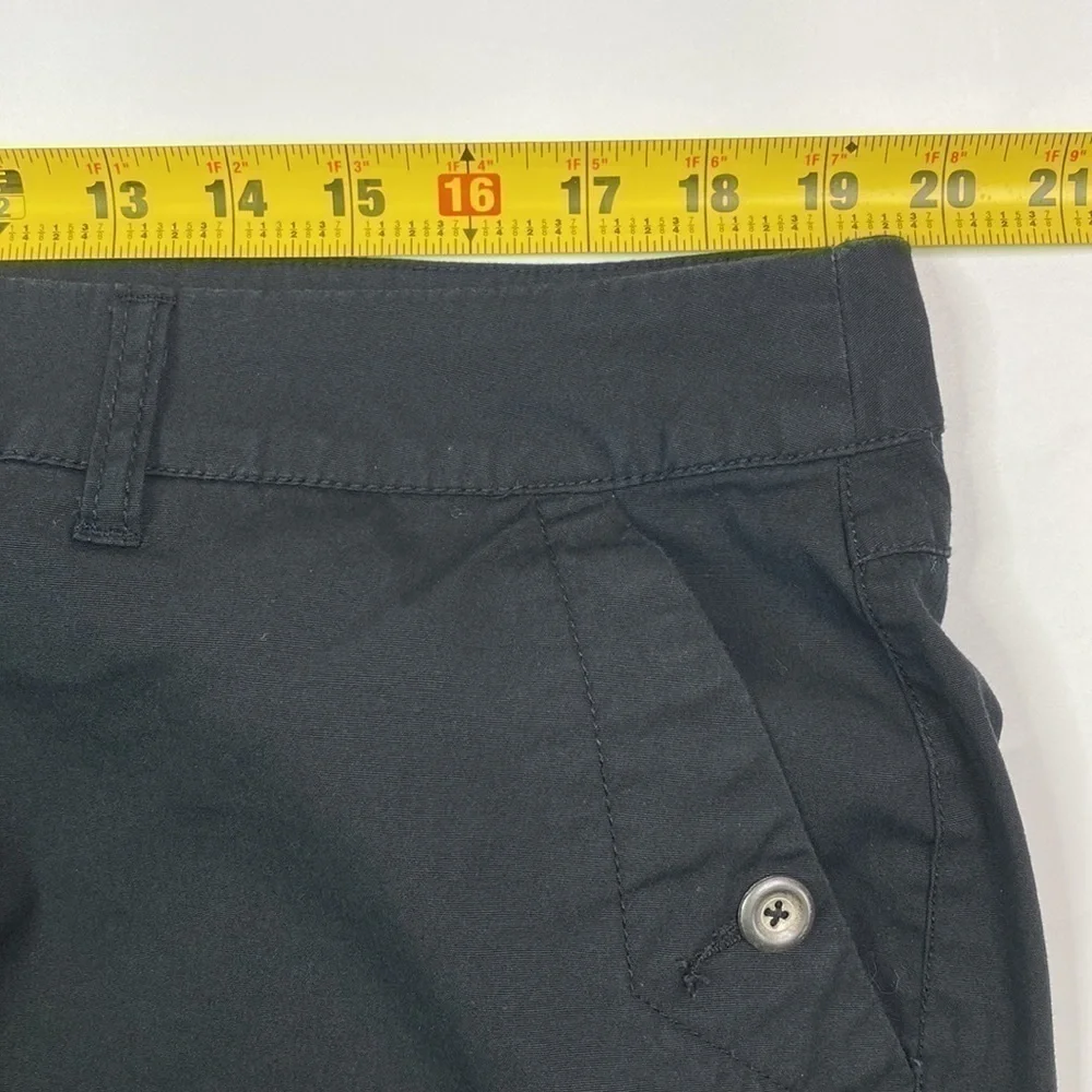 Lane Bryant Black Cotton Blend Shorts Size 18